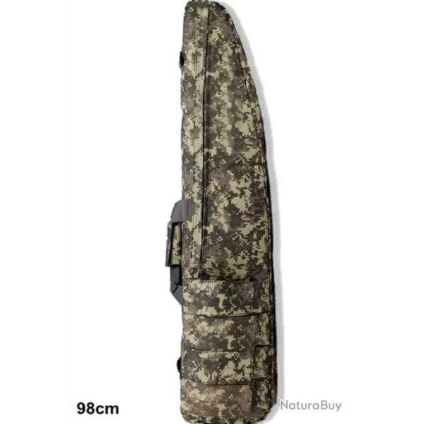 Sac de Transport �tanche 98 cm pour Fusil - �tui de Chasse Tissu Oxford Molle ACU