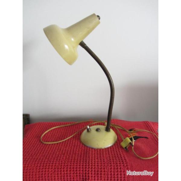 Lampe de table flexible en m�tal 1950