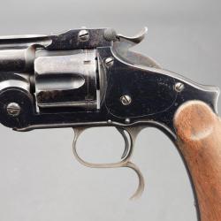SUPERBE REVOLVER SMITH ET WESSON SINGLE ACTION RUSSIAN MODEL CALIBRE 44 - USA XIX&egrave; Tr&egrave;s bon U.S.A. X