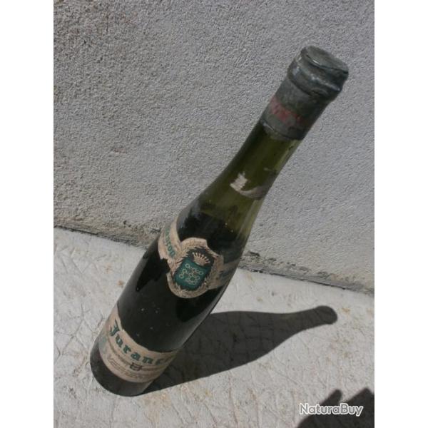 Bouteille de Juran�on cachet�e cire ann�es 60