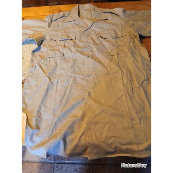 Chemise Mod 47 arm�e fran�aise Indochine Alg�rie