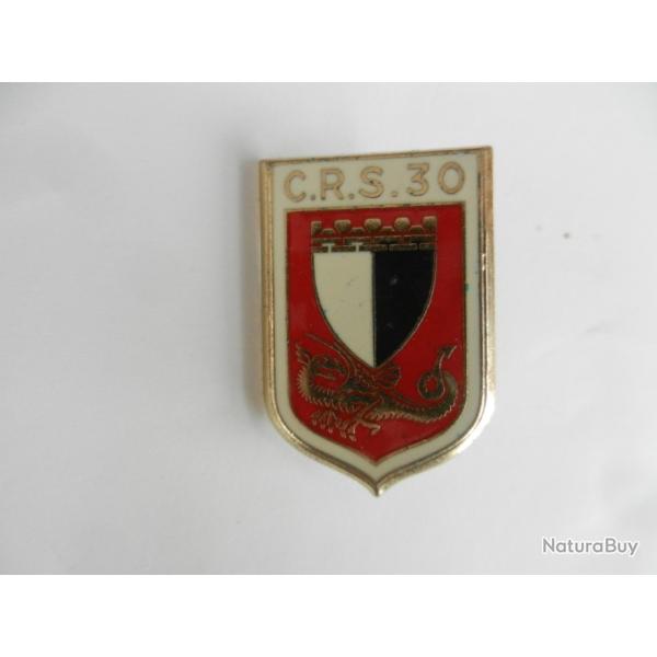 insigne de poitrine CRS n30 Police Nationale