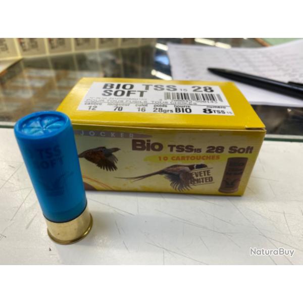 Promo ! Cartouches Jocker cal.12/70 Bio TSS15 28 gr N8