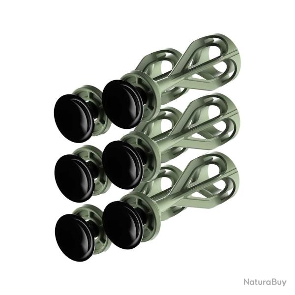 Pack 6 fl�chettes � ventouse pour arbal�tes Barnett Phantum Vert