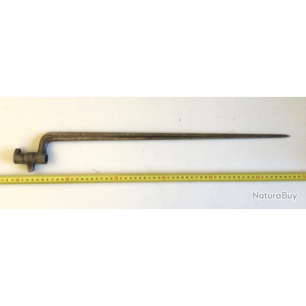 FRANCE - ba�onnette� � douille mle 1866 - 1874 gendarmerie � cheval #98