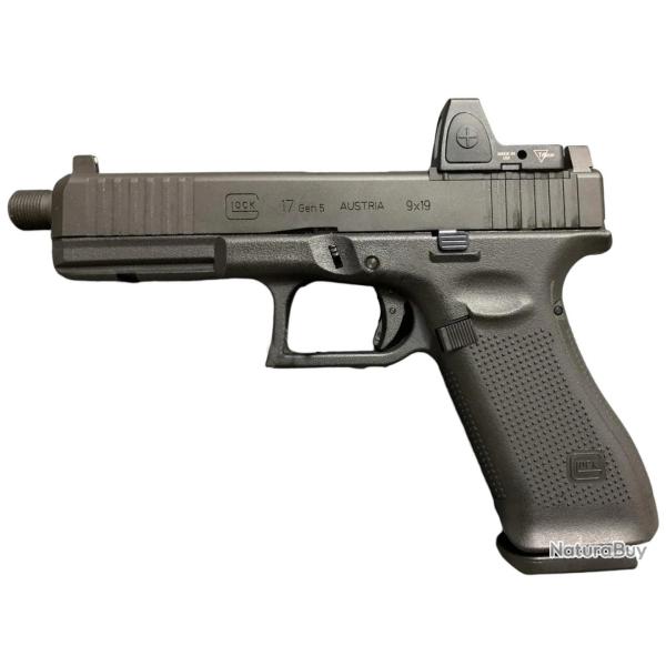 PRINTEMPS GLOCK - PISTOLET GLOCK 17 GEN5 MOS CAL.9X19 FILET� - CATEGORIE B