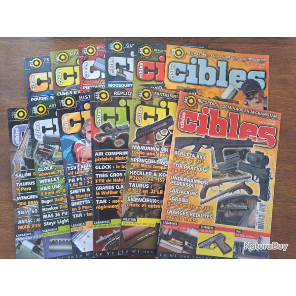 12 revues Cibles 2007