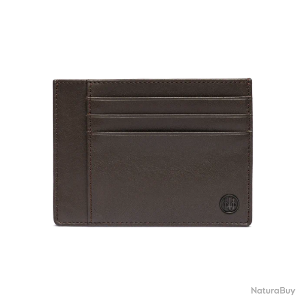Porte-cartes de cr�dit Beretta Classic - Marron