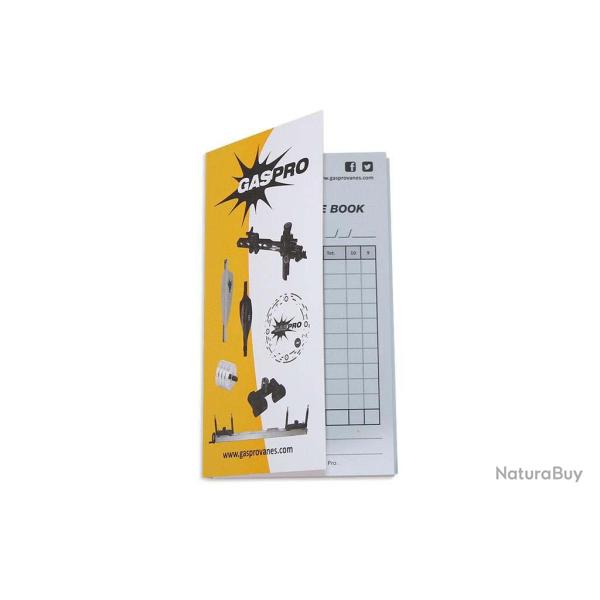 Carnet de scores Gas Pro indoor (en anglais)