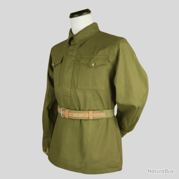 Chemise Uniforme Russe Sovi�tique M35 WW2 Reproduction Premium