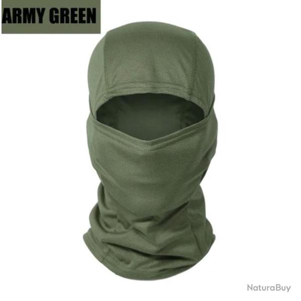 Masque Int�gral pour Chasse Airsoft Activit�s Ext�rieures Cagoule tactique VERT