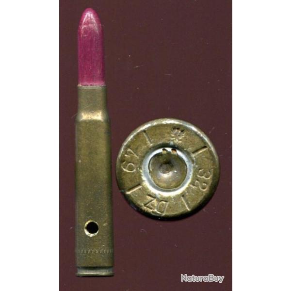 7.92 x 57 Mauser - Pologne - balle bois violet � blanc - marquage = Aigle/ann�e/DZ/67/