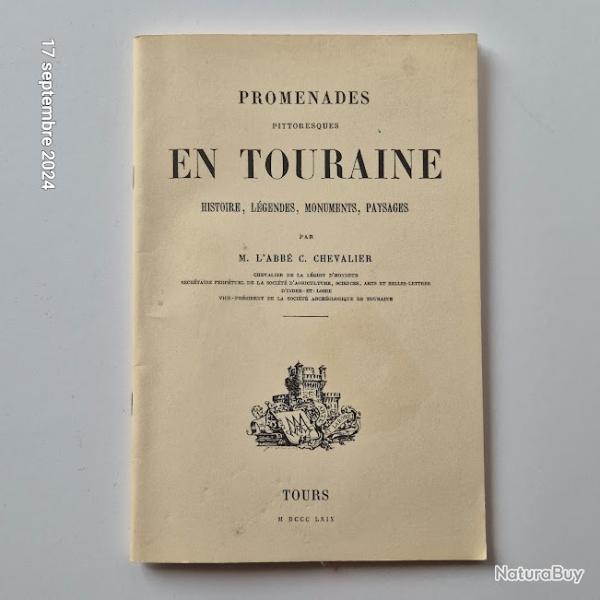 Promenades pittoresques en Touraine L'abb C. Chevalier 1869 Karl Girardet