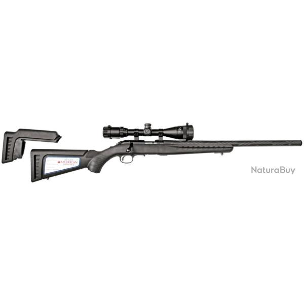 *Americaine au Top ! Carabine Ruger American Rimfire - 22 LR - PACK SILENCE - 32502005