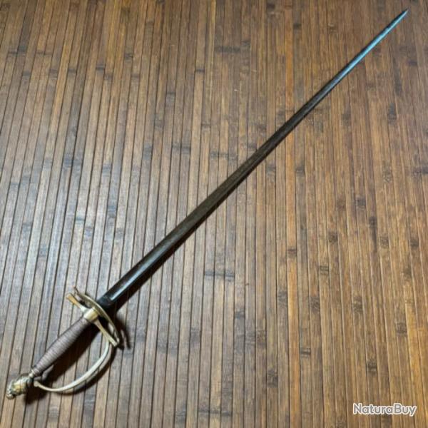 �P�E FRAN�AISE D'OFFICIER SUP�RIEUR LAME SOLINGEN GRAV�E