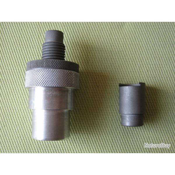 Jeu d'outil cal 12 pour confection de sertissages �toile parfaits � monter sur support de perceuse