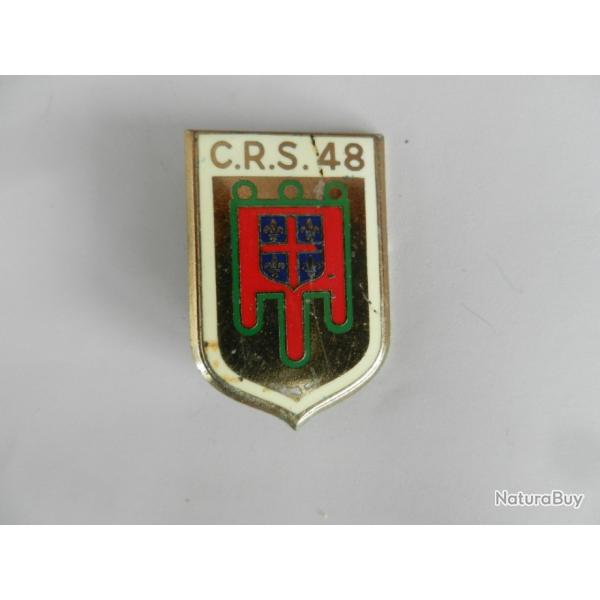 insigne CRS n�48 Police Nationale