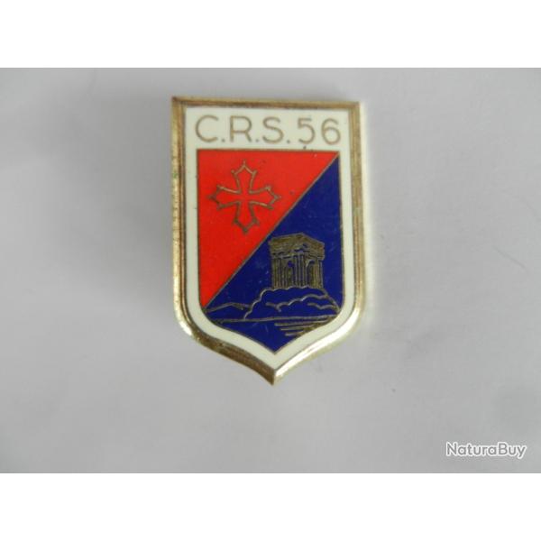 insigne CRS n�56 Police Nationale