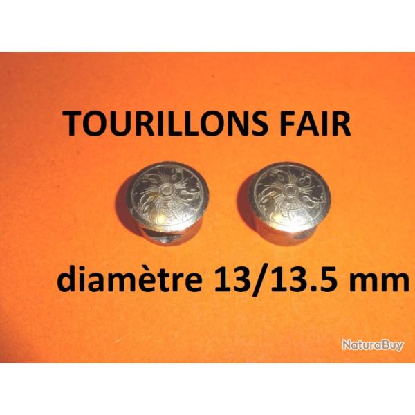 paire de tourillons fusil FAIR calibre 12 nouveau mod�le 13mm - VENDU PAR JEPERCUTE (D23B865)