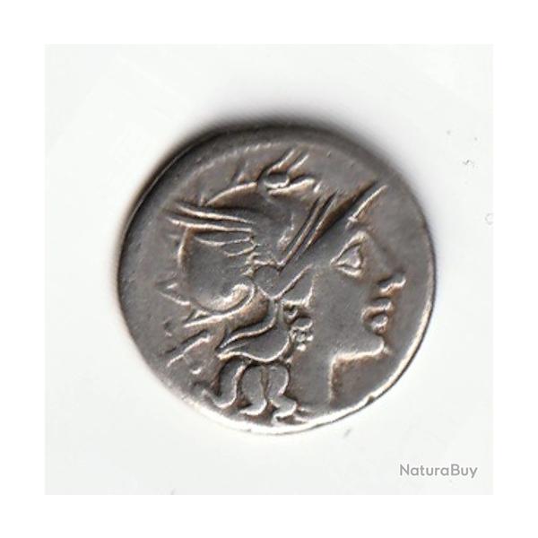 Pi�ce de Monnaie Romaine R�pubique De SAUFEIA Denier Argent