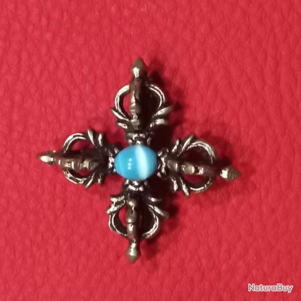 joli petit pendentif tib�tain DORJE