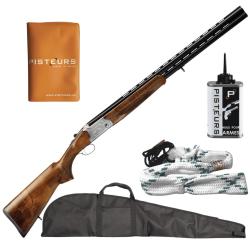 Pack chasseur ! Fusil superpos&eacute; de plaine Yildiz - Cal. 12/76 + fourreau + nettoyage + porte p
