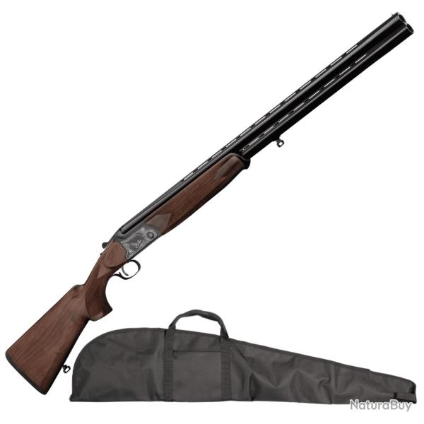 Pack Chasseur ! Fusil superpos�s de plaine Country Cal.12/76 canon de 76Cm + fourreau