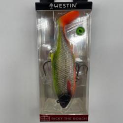 Leurre souple arm&eacute; westin ricky the roach 14cm COLORIS EXCLUSIF SECY ROACH