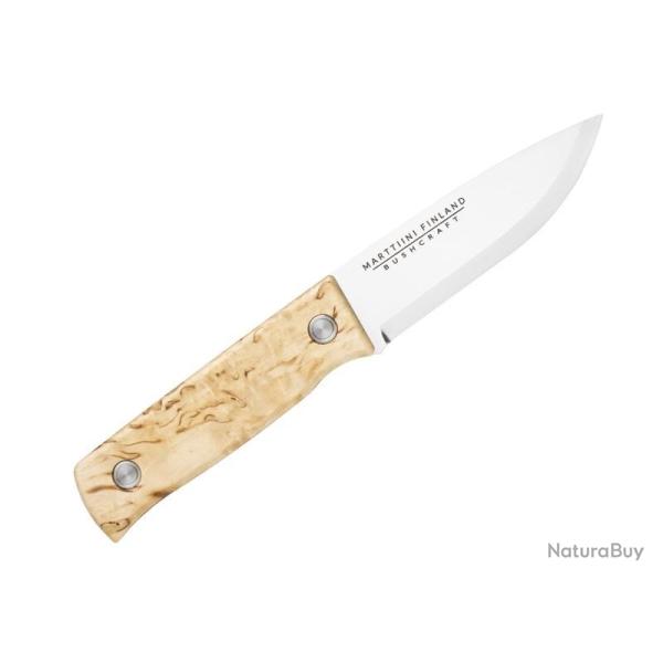 BEL1394 POIGNARD MARTTIINI TUNDRA CB LAME 11CM INOX MANCHE BOULEAU + ETUI CUIR MARRON NEUF