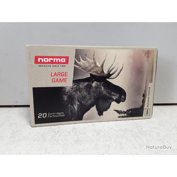 BOITE DE 20 BALLES NORMA PLASTIC POINT CAL 9,3X62 .18.5G/ 285 GRAINS