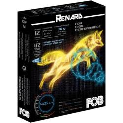 Cartouches de chasse FOB Renard Sweet Copper - Cal.12/76 - 36 g / 2+1 cuivr&eacute; / Par 1