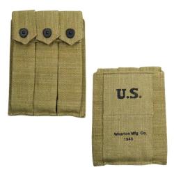 Porte Chargeur Thompson US Triple WW2