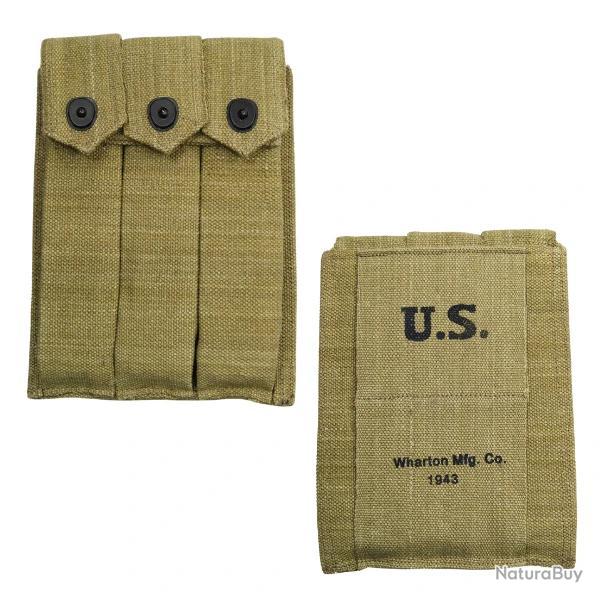 Porte Chargeur Thompson US Triple WW2