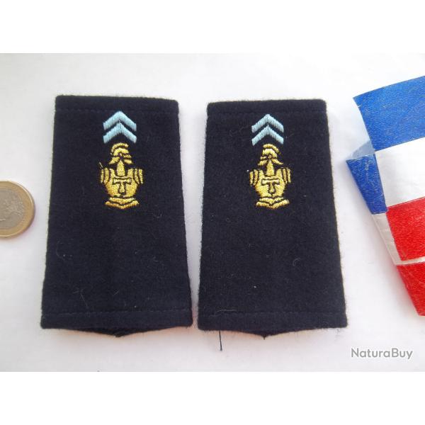 lot fourreaux �paulettes militaire transmissions
