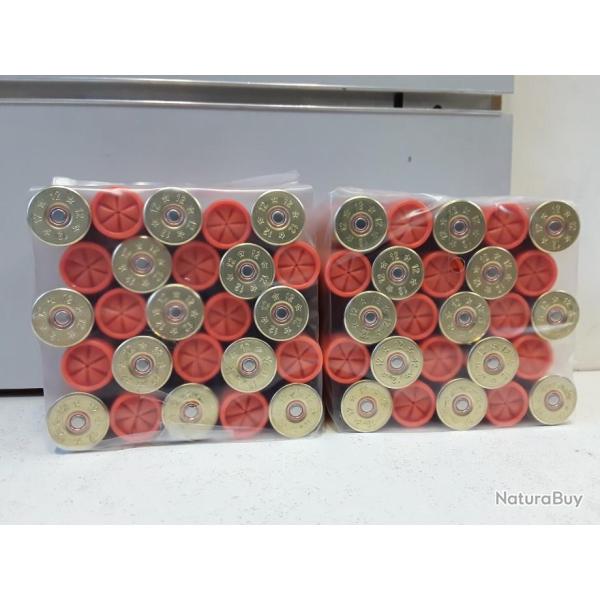 A DECOUVRIR  250 CARTOUCHES PAGERIE "DJANGO 36THV" CAL12 36G BOURRE JUPE TRES HAUTE VITESSE