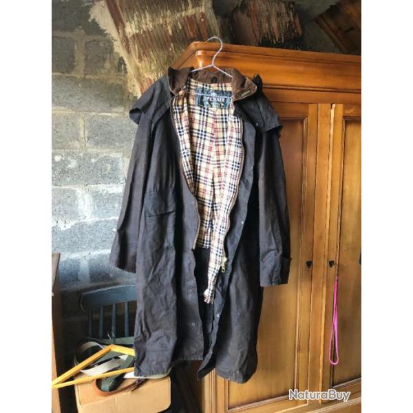 manteau huil� avec cape et capuche OPENAIR