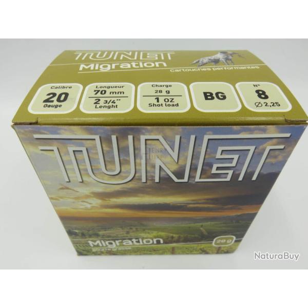 TUNET MIGRATION CAL 20 N-8 BG 28G X25