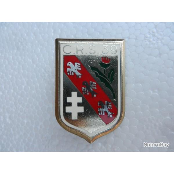 insigne de poitrine CRS n�39 Jarville Police Nationale