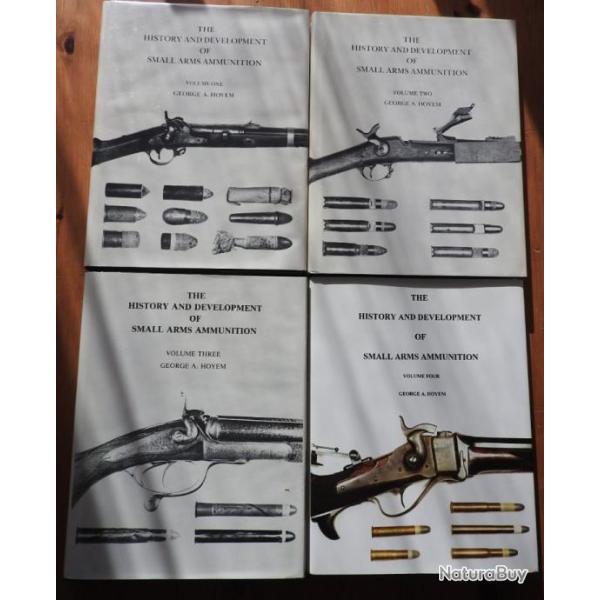 La Bible des cartouches de Georges A. HOYEM en 4 volumes + Suppl�ment du 2