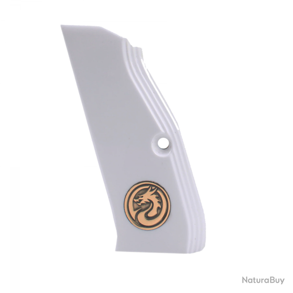 Plaquette CZ Shadow 2 blanc  tacticalmakgrips