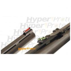 Truglo TG950 guidon fixe et hausse r&eacute;glable sur bande ventil&eacute;e - Hausse