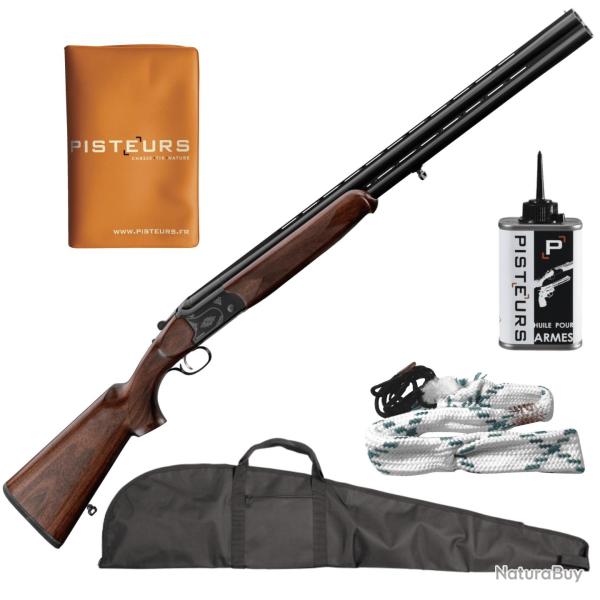 Pack Chasseur ! Country Fusil superpos� Cal.12/76 canon 71cm + fourreau + nettoyage + porte p