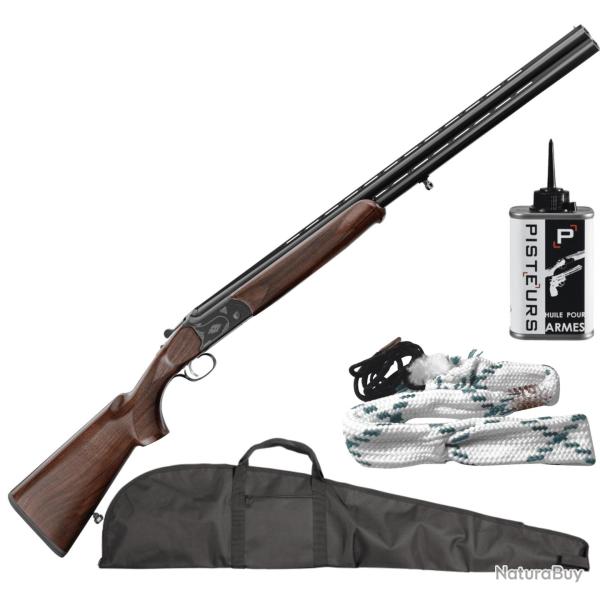 Pack Chasseur ! Country Fusil superpos� Cal.20/76 canon 71cm + fourreau + nettoyage