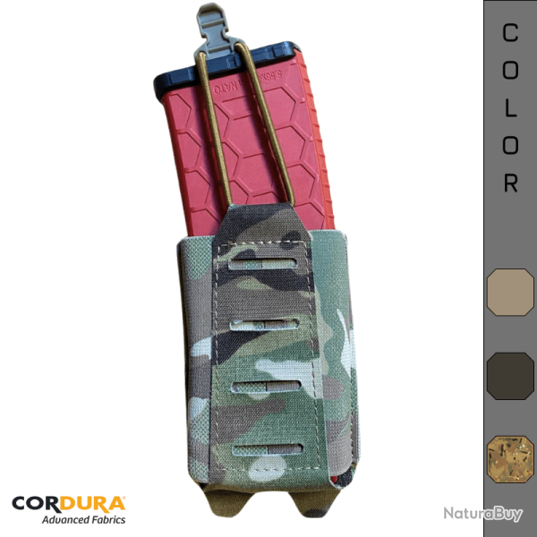 Porte Chargeur "FastCenturiesNow" 5.56cal - HONOR� MULTICAM