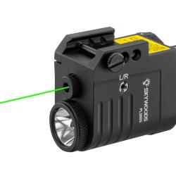 Lampe tactique + viseur laser vert Skywoods L53A1F