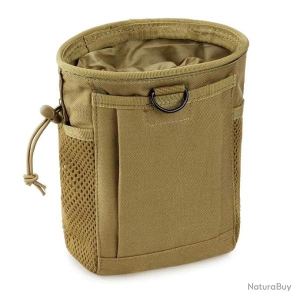 Cartouchi�re type bourse de ceinture en nylon 600D et doublure 420D - Tan