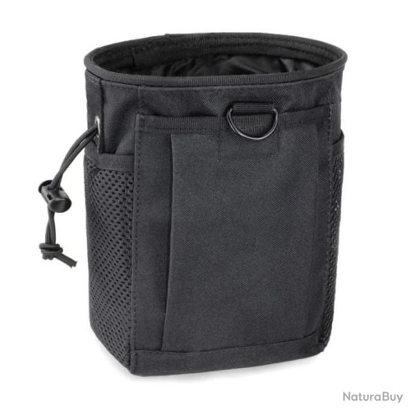 Cartouchi�re type bourse de ceinture en nylon 600D et doublure 420D - Noir