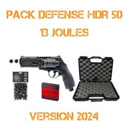 Pack HDR 50 13 Joules - 100 billes, 5 CO&sup2;, mallette -S&eacute;curit&eacute; et D&eacute;fense du domicile