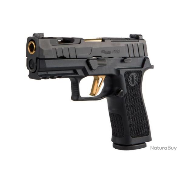 Incroyable ! Pistolet Sig Sauer P320 X-Compact Spectre Gold- 9mm- SIP320XCOMPACTS
