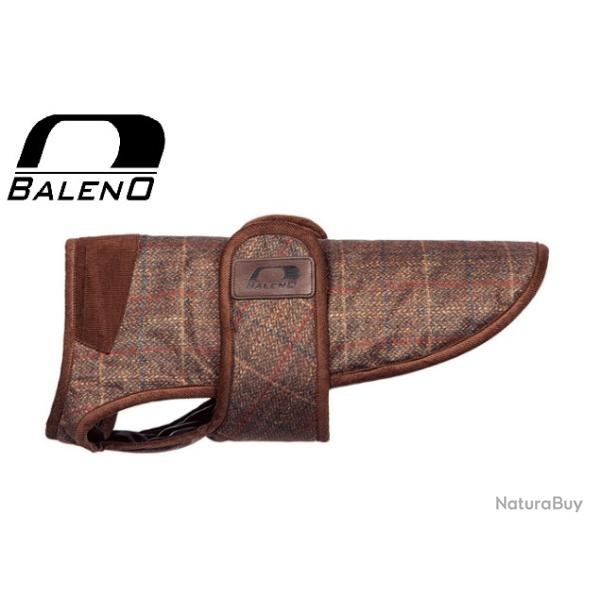 GILET POUR CHIEN IMPRESSION TWEED GRAND MOD�LE MARRON